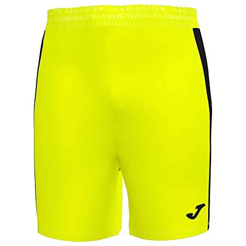 Joma Academy III Pantalón de Equipamento, Hombre, Amarillo flúor-Negro, L
