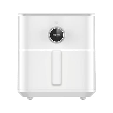 Xiaomi Smart Air Fryer 6.5L - Freidora de aire 6.5L, 1800W, +100 recetas, pantalla OLED, temperatura regulable 40°C-220°C °, Cocción uniforme 360°, blanco (Versión ES)