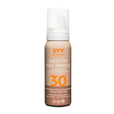Evy - Protector solar facial de uso diario (SPF 30, 75 ml)
