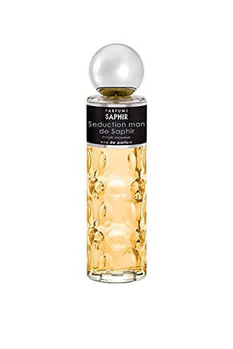 PARFUMS SAPHIR Seduction Man - Eau de Parfum con vaporizador para Hombre - 200 ml