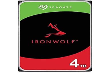 Seagate Compatible con IronWolf ST4000VN006, disco duro, 4 TB, SATA de 6 Gb/s, negro