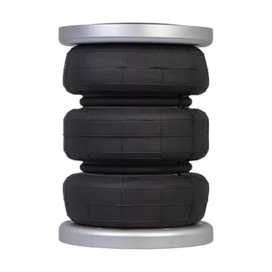 Suspensión de Aire 3S2300F Kit Suspensión Neumática Bolsas Aire Aluminio Universal Bolsa Amortiguador Neumático Amortiguador de Aire