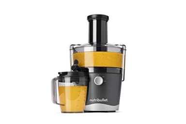 nutribullet Exprimidor, exprimidor cold press, extractor de zumos de frutas y verduras, fácil de limpiar, capacidad de 1,5 L, NBJ100G