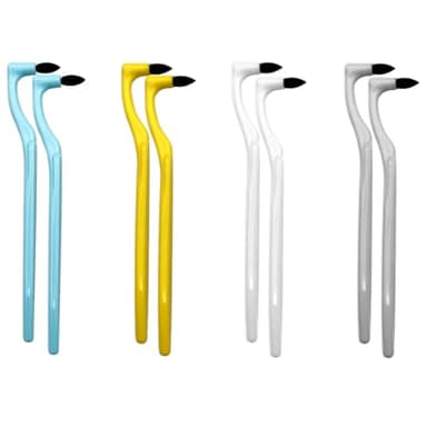 Scettar 8 Piezas Quita Sarro Dental Conjunto(4 colores),Portátil Sarro Dental Limpiador,limpiador de Sarro Dental,Adecuado para Blanquear Dientes