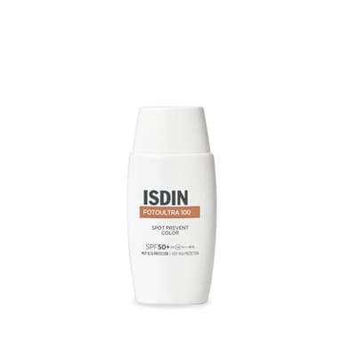 ISDIN Fotoultra Spot Prevent Color SPF 50+ Protector Solar Facial con Color de Uso Diario que Ayuda a Prevenir las Manchas Solares