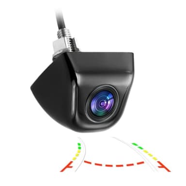 Epronic HD1080P/NTSC Cámara Trasera Frontal para Coche, IP68 Cámara de Marcha Atrás a Prueba de Agua con Visión Nocturna Clara, Ancho Angulo de Visión de la Cámara de Seguridad para Camiones RV Pickup