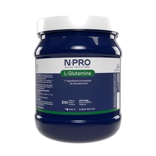 L-Glutamina de NPro en polvo 300 g.