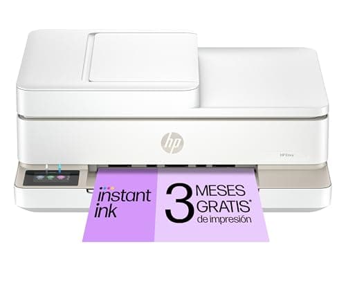 HP ENVY Impresora multifunción 6520e - 3 meses de impresión Instant Ink con HP+