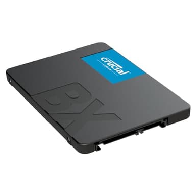 Crucial BX500 SATA SSD 480GB, SSD Interna 2.5", Hasta 540MB/s, Compatible con Ordenador Portátil y de Sobremesa (PC), 3D NAND, Aceleración de escritura dinámica, Memoria SSD - CT480BX500SSD1