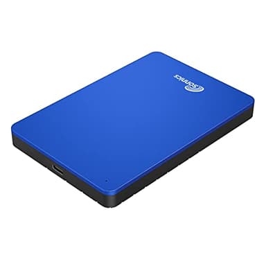 Sonnics 1TB USB 3.1 Type C Externos Portátil Duros Discos por Ventanas PC, Mac, Smart TV, Xbox One/Serie X & PS4 /PS5, Azul