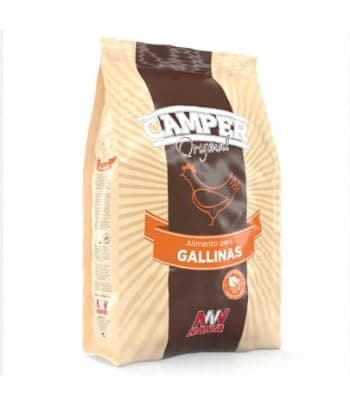 CAMPERPUESTA - Alimento Completo para gallinas Camperas y ponedoras - Nanta. Promueve la produccion de Huevos. Mezcla de Cereales seleccionados. (25 Kilos)