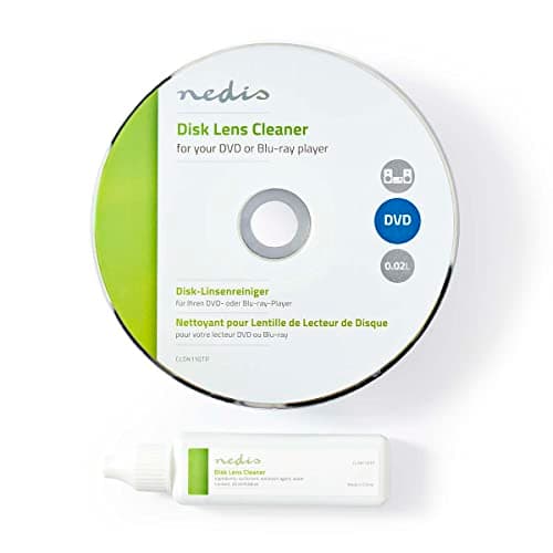 Nedis Limpiador de Lector de Discos Blu-ray DVD 20 ml