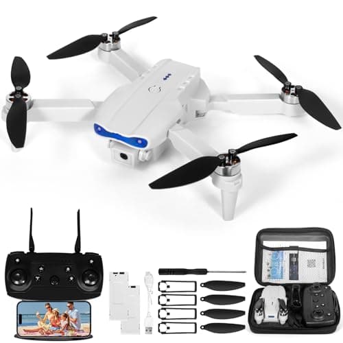 Drone con Cámara HD 720P para Niños y Adultos, RC Quadcopter Drone FPV Plegable para Principiantes, Juguetes para Niños y Niñas Regalos Navidad