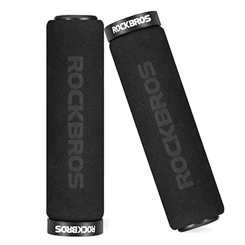 ROCKBROS Puños para Bicicleta MTB BMX Ciclismo, Puños Manillar de Espuma Antideslizantes 22,2 mm