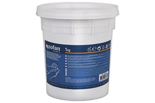 Cofan Pasta lavamanos con particulas 1 kg |Gel de manos para eliminar suciedades rebeldes |No daña la piel