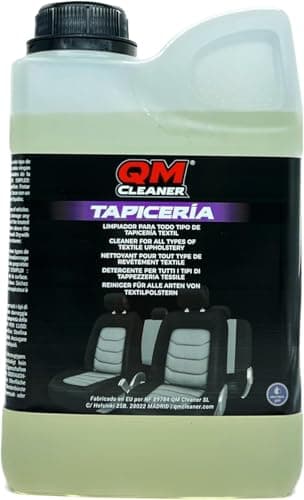QM Cleaner Limpia Tapicerías Profesional para Limpiar Asientos Coche, Neutraliza Olores | para Alfombras, Tapicerías, Moquetas, Alcántara (2 litros)