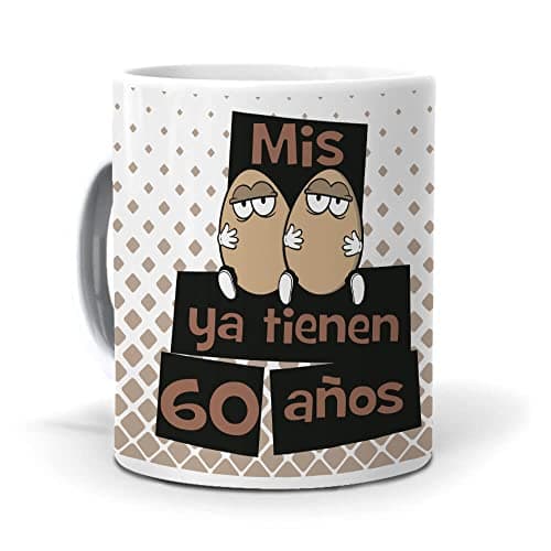 mundohuevo Taza Mis Huevos ya Tienen 60 años