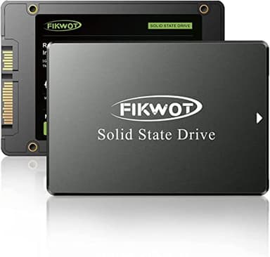 Fikwot FS810 512GB 2,5 Pulgadas Unidad Interna de Estado sólido - SATA III 6Gb/s, 3D NAND TLC SSD Interna, hasta 550MB/s, Compatible con computadora portátil y PC de Escritorio