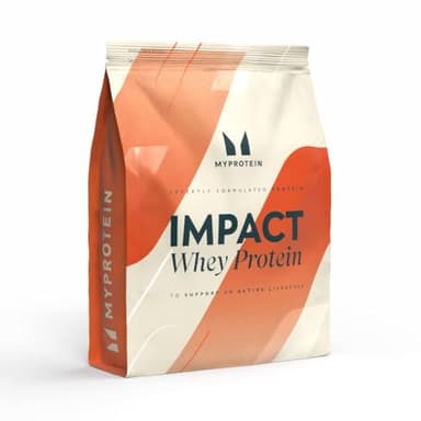 Myprotein Impact Proteína de suero en polvo | 23 gramos de proteína por porción | Sin Sabor 1 Kilogramo | Bajo en azúcar, bajo en grasas | Crecimiento y la recuperación muscular