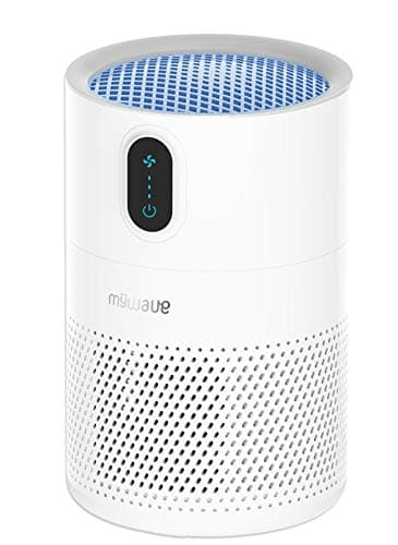 My Wave - Purificador de Aire - Ayuda a Eliminar Partículas Nocivas - Purificador con Luz Ultravioleta - Panel Táctil de Control - 3 Velocidades y Modo Noche - Alcance de 16m2