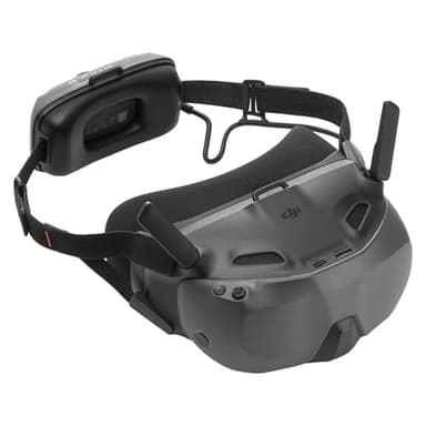 DJI Goggles N3, Gafas FPV con Pantalla 1080p ultraamplia, Experiencia de Vuelo inmersiva, Gafas de dron FPV, Streaming inalámbrico, Gafas de dron, Kit Listo para usarse, cursor en Realidad Aumentada
