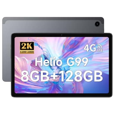 ALLDOCUBE Tablet 10 Pulgadas iPlay50 Pro Tablet 4G LTE CPU MediaTek Helio G99 MT6789 8GB RAM 128GB ROM IPS 2000x1200 Tablet Android 12 SIM & WiFi GPS BT5.2 6000mAh