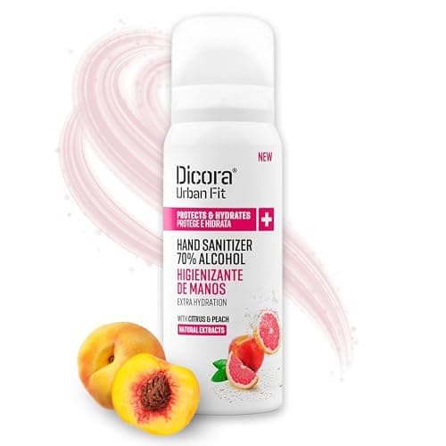 Dicora Urban Fit Spray Limpiador de Manos Cítricos & Melocotón 75 ml