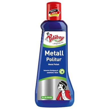 Productos de limpieza Poliboy para distintas superficies en diferentes tamaños, fabricado en Alemania