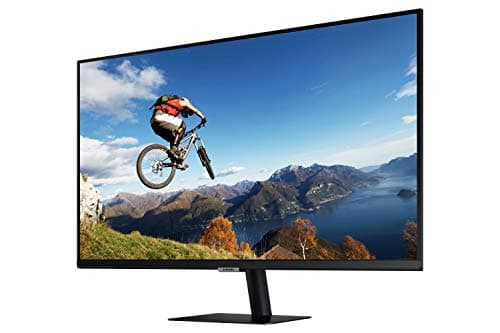 SAMSUNG Smart M7 de 32 Pulgadas LS32AM702UUXEN con Tecnología 4K UHD (3840x2160), Altavoces, conectividad Móvil, Mando a Distancia, USB-C y Aplicaciones de Smart TV (Netflix, Prime TV, Youtube)