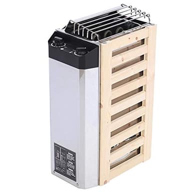 Compras Locas Estufa Para Sauna Calentador de sauna, 3KW Tipo de control interno Herramienta de calentamiento de calentador de estufa de sauna de acero inoxidable para sala de sauna 220V