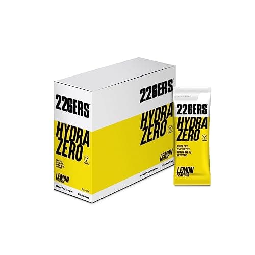 226ERS Hydrazero | Bebida de Sales Minerales en Polvo para Hidratación y Recuperación de Electrolitos, Limón - 20 unidades