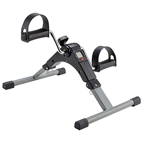T-LoVendo Mini Bicicleta estática de Pedales. Pedaleador. Maquina de Ejercicio a Pedales. Gimnasia en casa para Manos y piernas.