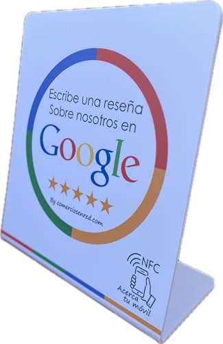 Genérico Soporte NFC para reseñas de Google en Dispositivos móviles de Forma Sencilla