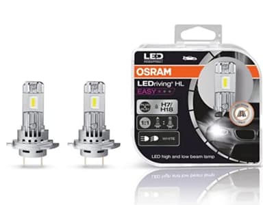 Osram 2 Lámparas LEDriving HL EASY H7/H18 plug & play 12V 16W LED