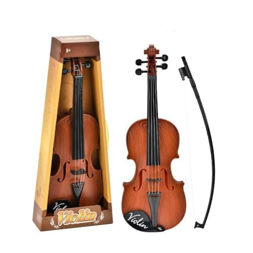 Kit de violín simulado para practicar música para principiantes, instrumentos musicales, accesorios de actuación