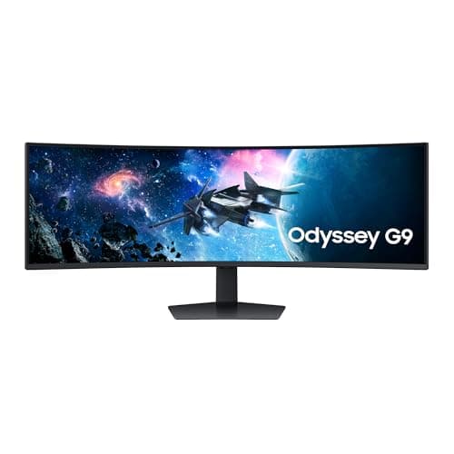 SAMSUNG LS49CG954EUXEN - Monitor Curvo Gaming 49'' Dual QHD, 5120x1440, 32:9, 2500:1, 1000R, 240 Hz, 1 ms, 360 CD/m², HDMI, FreeSync Premium Pro, Negro