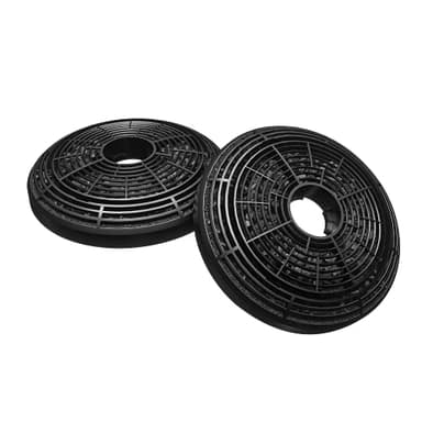 CIARRA CBCF002X2 - Filtro de campana extractora para extractores de ventilador (paquete de 2)