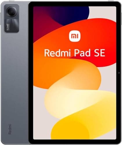 Xiaomi Redmi Pad SE Tablet 11 Pulgadas 8GB+256GB Resolution 1200 x 2000, 90hz Display, Battery 8000mAh, 10W Fast Charging WiFi Grey