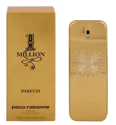 Paco Rabanne 1 Million Parfum 100ML VAPORIZADOR Unisex Adulto, Amarillo, Estándar (el paquete puede variar)