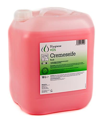 Hygiene VOS Jabón Líquido de Manos 10 litros pH Neutro de Uso Diario. Fórmula Extra Suave y Biodegradable. Adecuado para Todo Tipo de Dispensadores