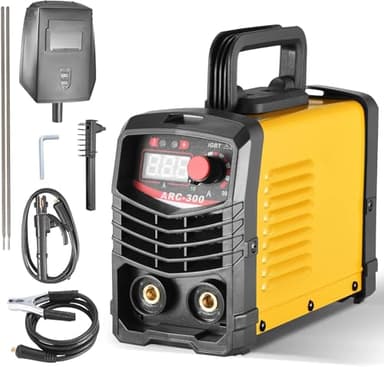 Helangel Soldador 300A 220V Soldador Inverter IGBT Maquina de Soldar Inverter Soldador Electrodo Portátil Digital LCD Grupo de Soldar