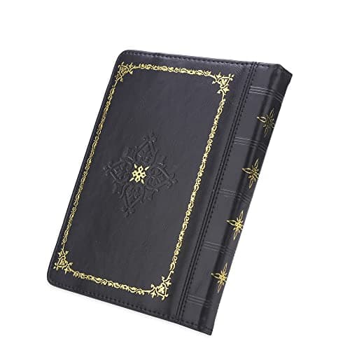 Enjoy-Unique Funda Estilo Libro para Libro electrónico de Leer, Estilo Retro, 6" Universal para Kindle,BQ,Energy,Wolder,Tagus,Fnace