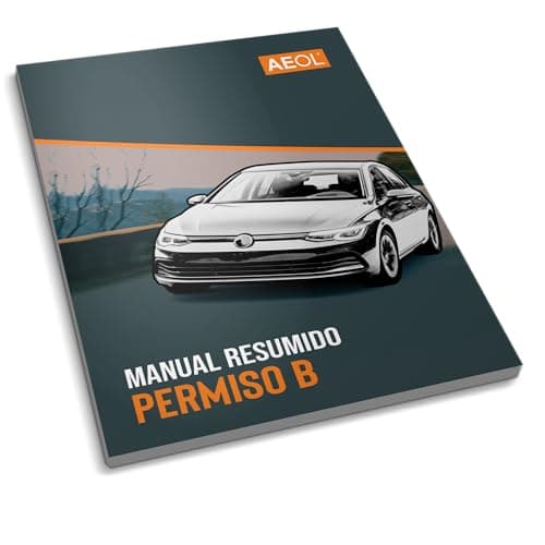 Libro permiso B Temario Resumido prepárate rápido el teórico. 10 temas en 112 hojas.