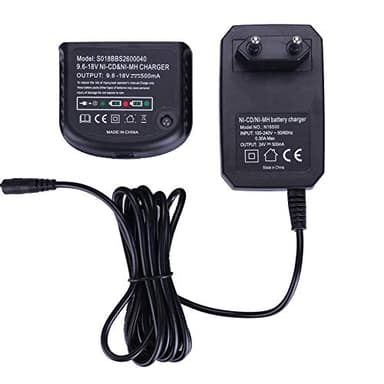 Cargador de batería Ni-MH/Ni-CD para Black & Decker Drill 9.6V 12V 14.4V 18V Ni-MH/Ni-CD Batteries Drill A12 A14 A18 HPB18 HPB18-OPE FSB18 HPB14 FSB14 HPB12 FS12B HPB96 FSB96 (Kind 1)