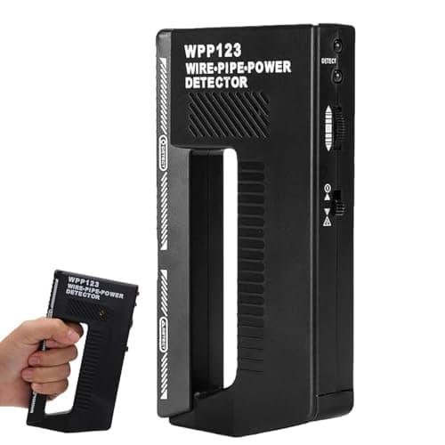Detector De Cables Y Tuberías WPP123, Alta Sensibilidad Alerta Ajustable Detector De Tubos De Pared Multifunción Escáner De Pared Multifunción, Detector De Metales con Escáner De Pared con Alarma