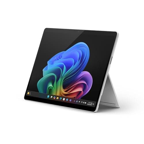 Microsoft Surface Pro (Incluye el Cargador) | Copilot+ PC | Pantalla táctil 13” | Snapdragon X Plus | 16GB RAM | 256GB SSD | Último Modelo, 11a edición | Platino
