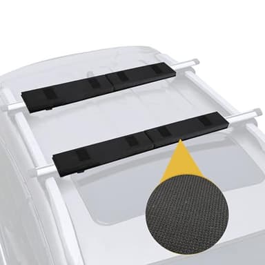 TOOSOAR Baca Coche Universal, Portaequipajes Portátil con Bolsa de Almacenaje para Kayak Surfboard Canoa Snowboard Paddle Board