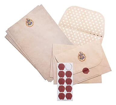 Grupo Erik Set escritura Harry Potter - Carta Hogwarts - Harry Potter cartas - Harry Potter sobres | Harry Potter merchandising oficial - Harry potter regalos - Producto con licencia oficial