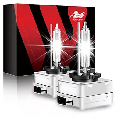 WinPower D1S Bixenon HID Bombilla Faro Xenon 6000K White 35W 85V Coche Xtreme Vision, 2 Piezas