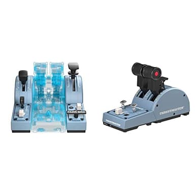 Thrustmaster TCA Quadrant Airbus Edition + TCA Quadrant Addon Airbus Edition - para PC - Licencia Oficial Airbus